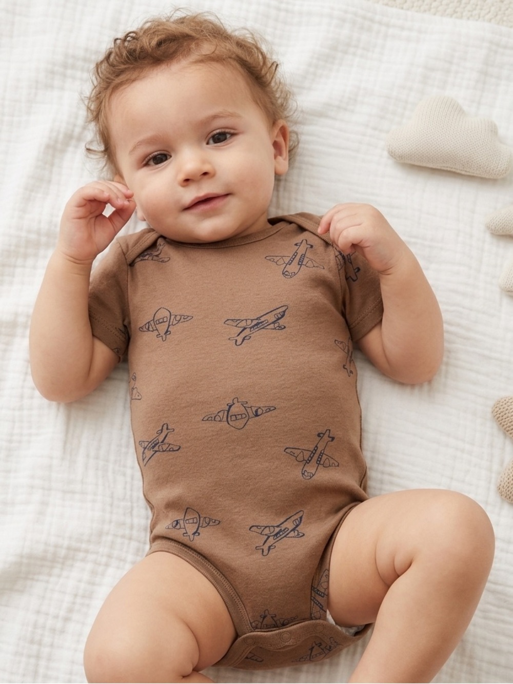 Carter’s Baby Boys Airplane Print Bodysuit
